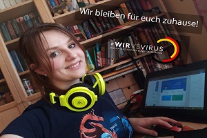 Lena Hieber wurde von ihrem Bruder für den Hackathon angemeldet.